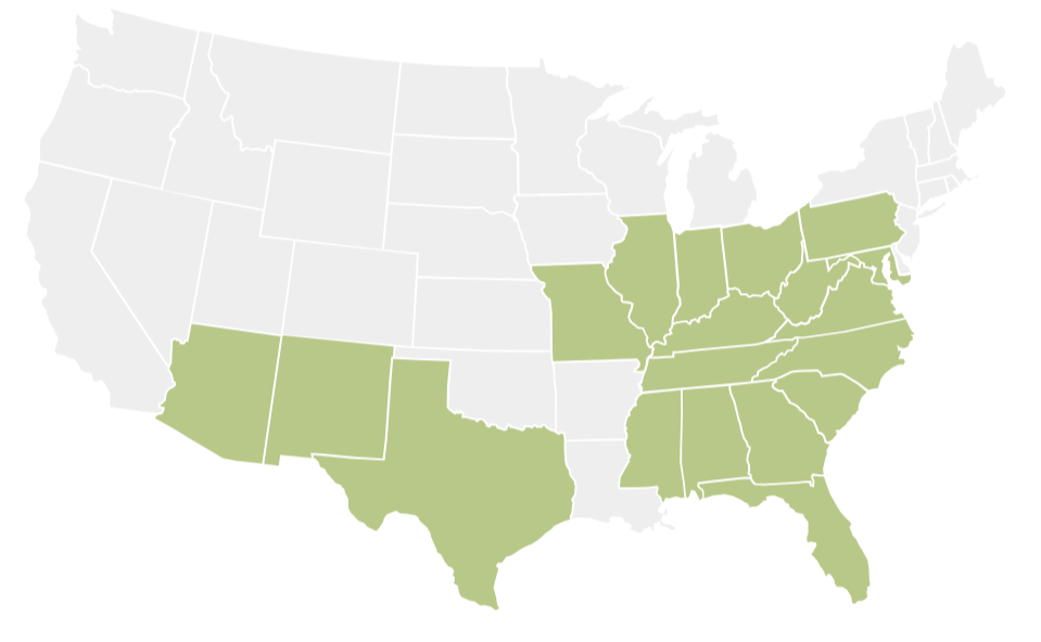 Map Map of state Meridian works